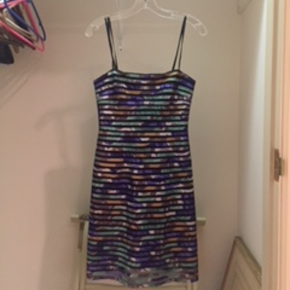 BCBG Strapless Cocktail Dress